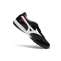 Chuteira Society Mizuno Morelia Neo 4 TF Preto e Branco - imagem 6