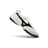 Chuteira Society Mizuno Morelia Neo 4 TF Branco e Preto - imagem 7