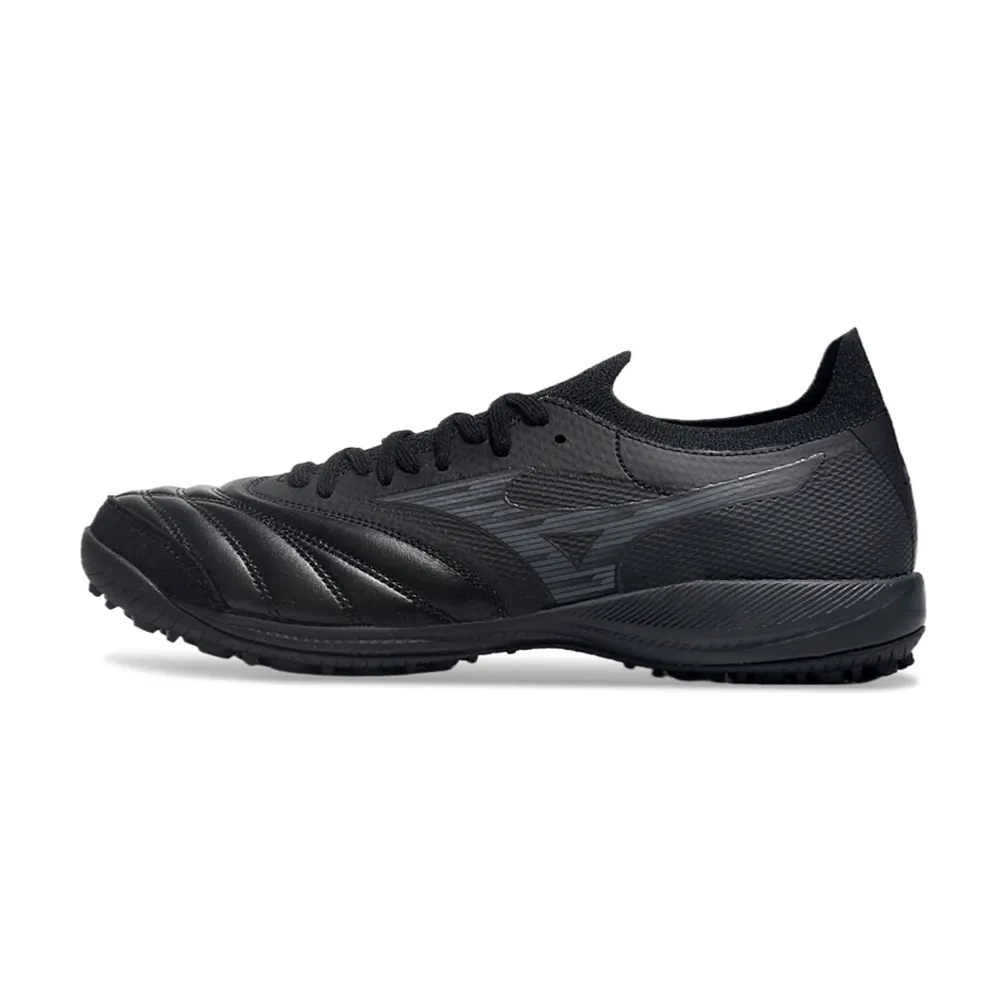 Chuteira Society Mizuno Morelia Neo Sala TF Preto