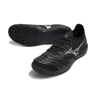 Chuteira Society Mizuno Morelia Neo Sala TF Preto e Branco - imagem 4