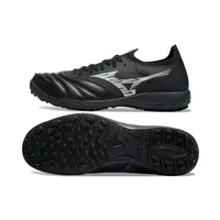 Chuteira Society Mizuno Morelia Neo Sala TF Preto e Branco - imagem 6