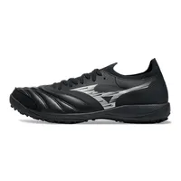 Chuteira Society Mizuno Morelia Neo Sala TF Preto e Branco - imagem 1