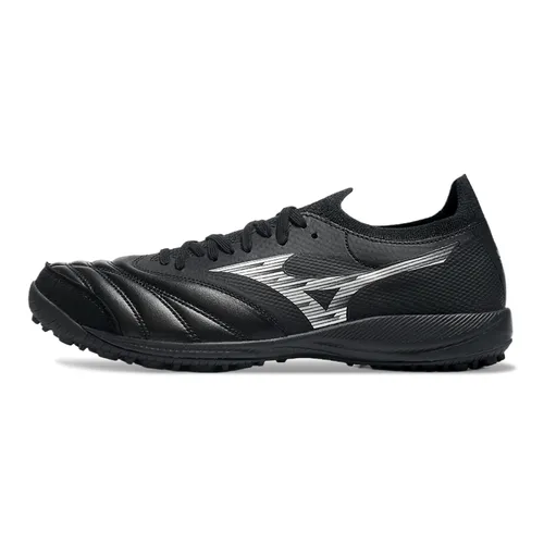 Chuteira Society Mizuno Morelia Neo Sala TF Preto e Branco