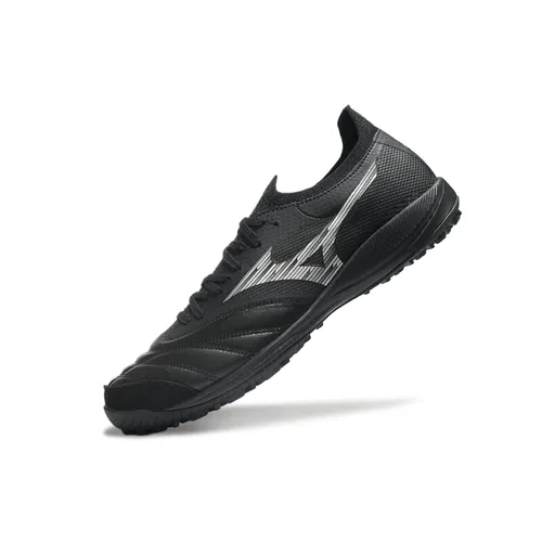 Chuteira Society Mizuno Morelia Neo Sala TF Preto e Branco