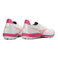 Chuteira Society Mizuno Morelia Neo Sala TF Branco e Rosa - imagem 3