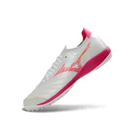 Chuteira Society Mizuno Morelia Neo Sala TF Branco e Rosa - imagem 5
