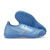 Chuteira Society Mizuno Morelia Neo Sala TF Azul - imagem 2