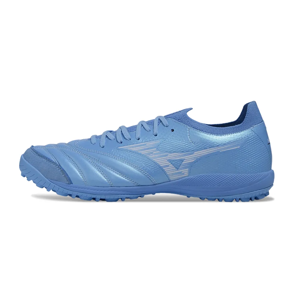 Chuteira Society Mizuno Morelia Neo Sala TF Azul