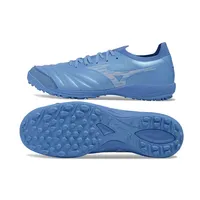 Chuteira Society Mizuno Morelia Neo Sala TF Azul - imagem 3