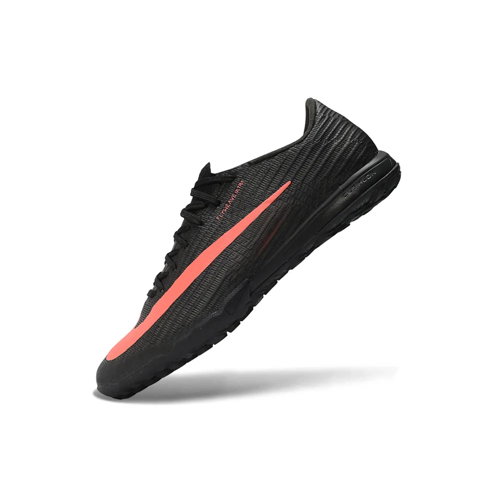 Chuteira Society Nike Air Zoom Mercurial Superfly 11 Elite TF Preto e Laranja