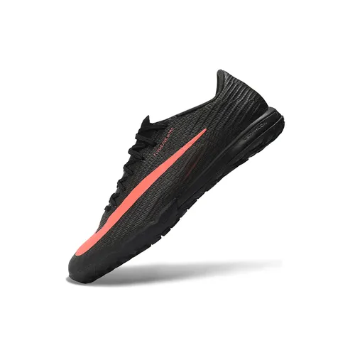 Chuteira Society Nike Air Zoom Mercurial Superfly 11 Elite TF Preto e Laranja