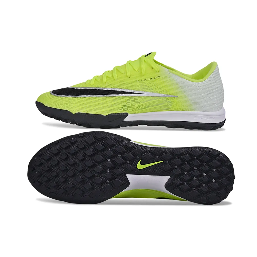 Chuteira Society Nike Air Zoom Mercurial Superfly 11 Elite TF Amarelo, Preto e Branco