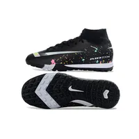 Chuteira Society Nike Air Zoom Mercurial Superfly 10 Elite TF Preto - imagem 6
