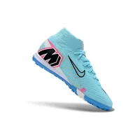 Chuteira Society Nike Air Zoom Mercurial Superfly 10 Elite TF Azul - imagem 3