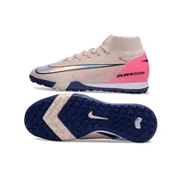 Chuteira Society Nike Air Zoom Mercurial Superfly 10 Elite TF Rosa e Colorido - imagem 3