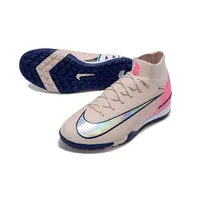 Chuteira Society Nike Air Zoom Mercurial Superfly 10 Elite TF Rosa e Colorido - imagem 5