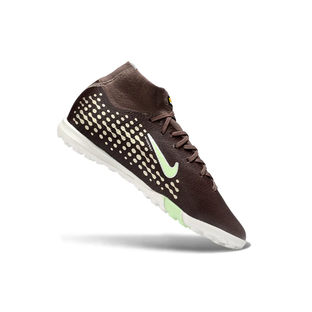 Chuteira Society Nike Air Zoom Mercurial Superfly 10 Elite TF Marrom