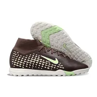 Chuteira Society Nike Air Zoom Mercurial Superfly 10 Elite TF Marrom - imagem 3
