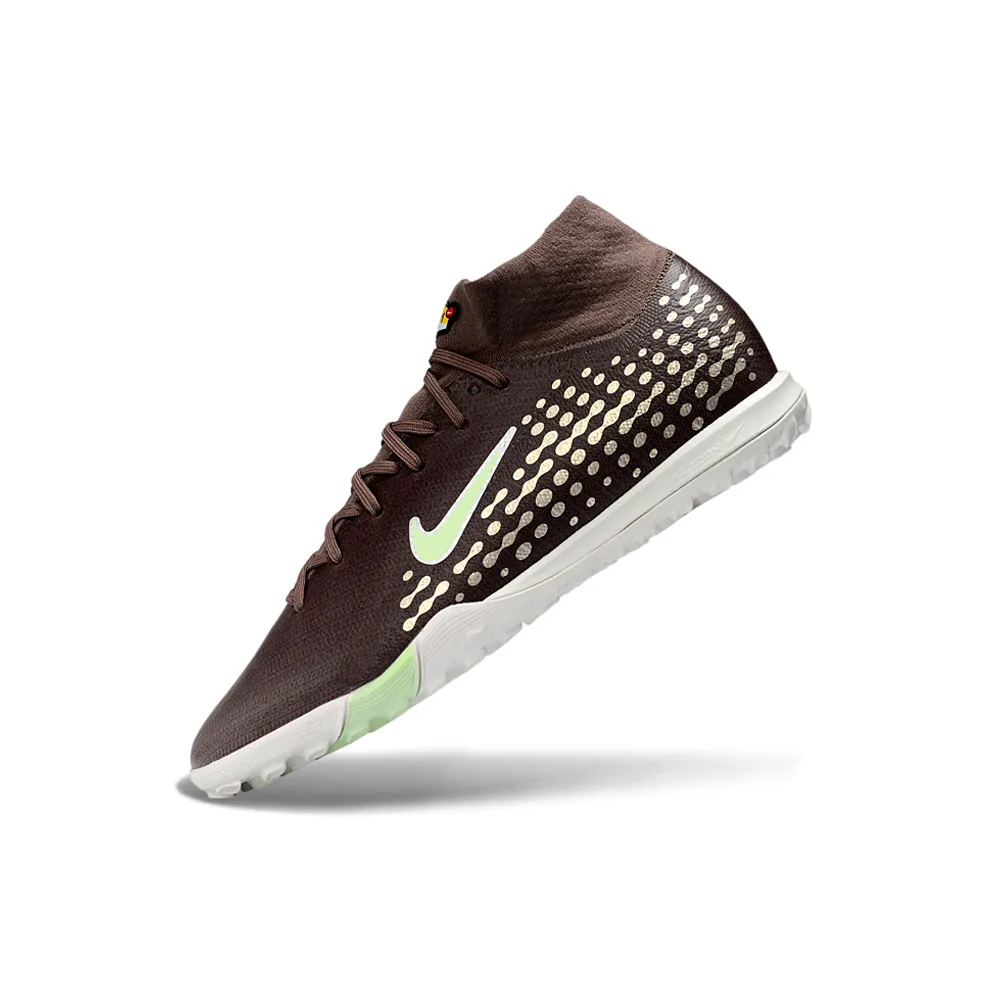 Chuteira Society Nike Air Zoom Mercurial Superfly 10 Elite TF Marrom