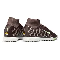 Chuteira Society Nike Air Zoom Mercurial Superfly 10 Elite TF Marrom - imagem 5