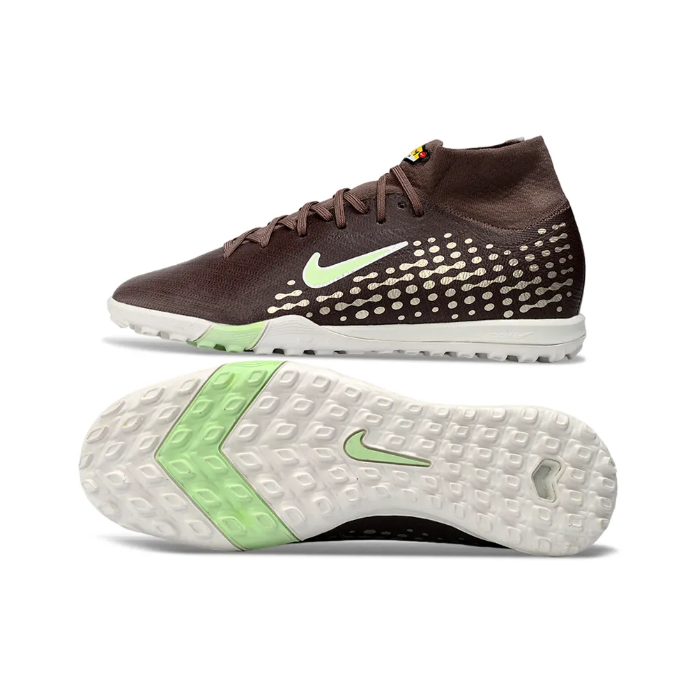 Chuteira Society Nike Air Zoom Mercurial Superfly 10 Elite TF Marrom