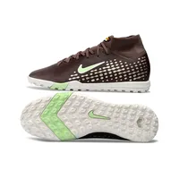 Chuteira Society Nike Air Zoom Mercurial Superfly 10 Elite TF Marrom - imagem 4