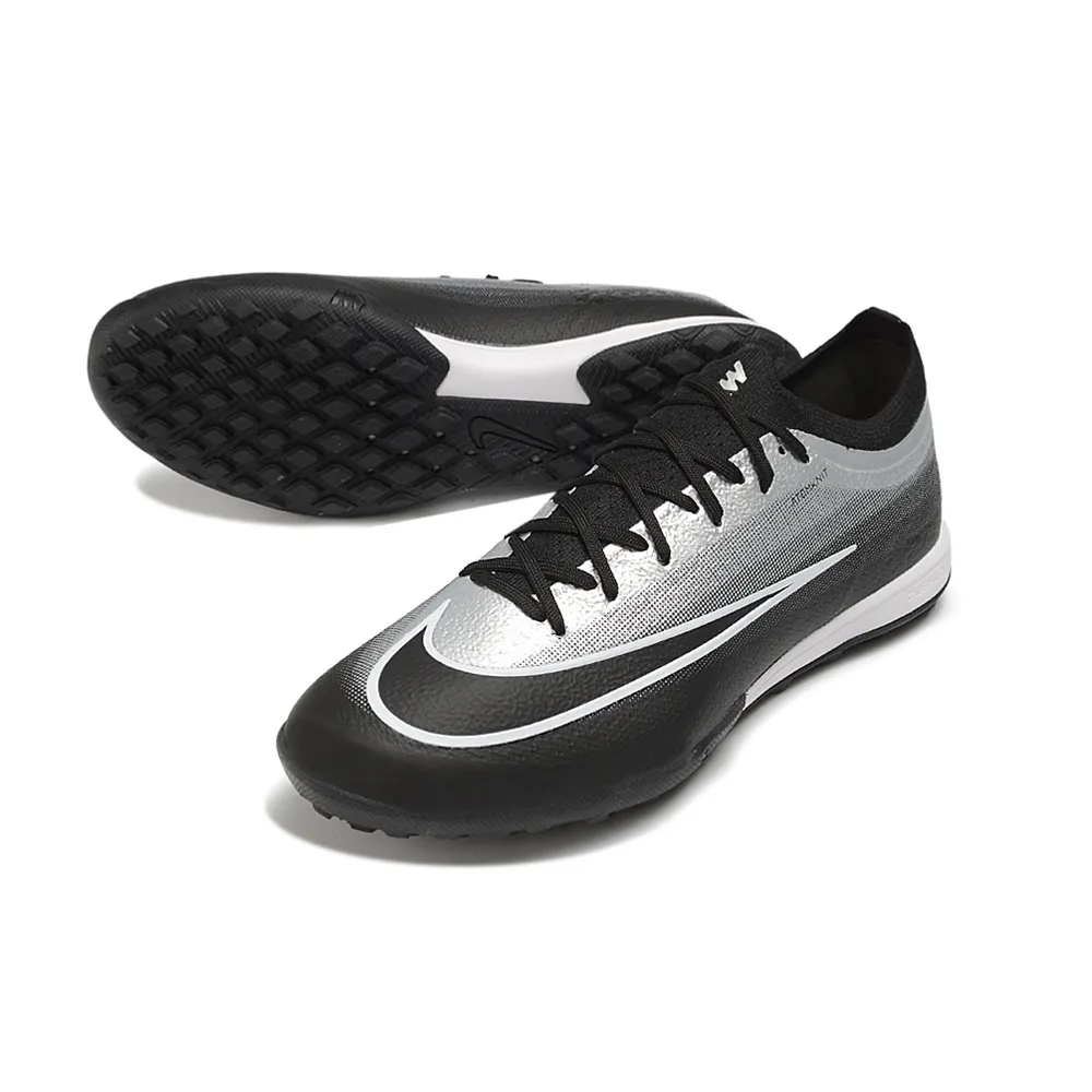 Chuteira Society Nike Mercurial Vapor 17 Elite TF Preto e Branco