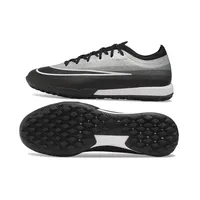 Chuteira Society Nike Mercurial Vapor 17 Elite TF Preto e Branco - imagem 6