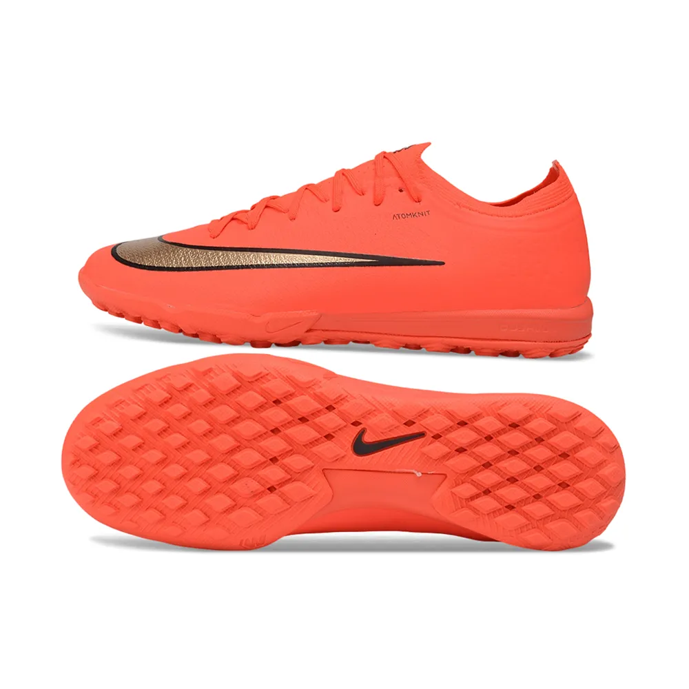Chuteira Society Nike Mercurial Vapor 17 Elite TF Laranja
