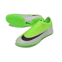 Chuteira Society Nike Mercurial Vapor 17 Elite TF Verde e Branco - imagem 3