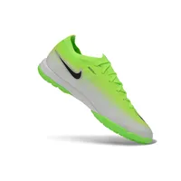 Chuteira Society Nike Mercurial Vapor 17 Elite TF Verde e Branco - imagem 6