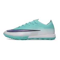 Chuteira Society Nike Mercurial Vapor 17 Elite TF Azul, Branco e Roxo - imagem 1