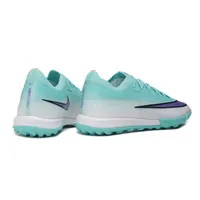 Chuteira Society Nike Mercurial Vapor 17 Elite TF Azul, Branco e Roxo - imagem 5