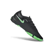 Chuteira Society Nike Mercurial Vapor 17 Elite TF Preto e Verde - imagem 2