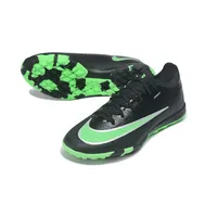 Chuteira Society Nike Mercurial Vapor 17 Elite TF Preto e Verde - imagem 4