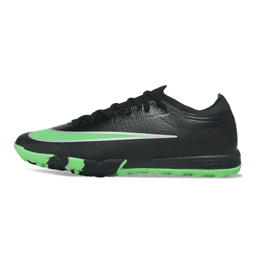 Chuteira Society Nike Mercurial Vapor 17 Elite TF Preto e Verde
