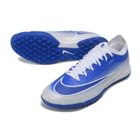 Chuteira Society Nike Mercurial Vapor 17 Elite TF Azul e Branco - imagem 6