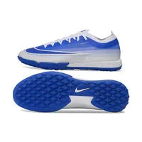 Chuteira Society Nike Mercurial Vapor 17 Elite TF Azul e Branco - imagem 5