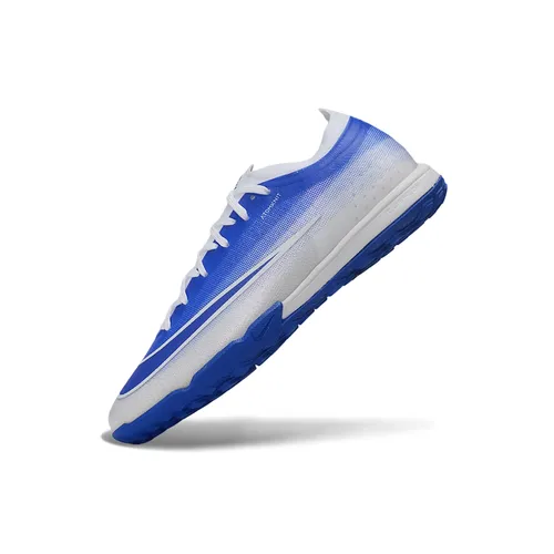 Chuteira Society Nike Mercurial Vapor 17 Elite TF Azul e Branco