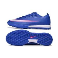 Chuteira Society Nike Mercurial Vapor 17 Elite TF Azul e Rosa - imagem 4