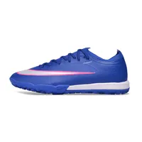 Chuteira Society Nike Mercurial Vapor 17 Elite TF Azul e Rosa - imagem 1
