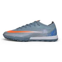 Chuteira Society Nike Mercurial Vapor 17 Elite TF Cinza e Laranja - imagem 1