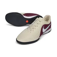 Chuteira Futsal Nike Tiempo React Gato IC Branco e Vermelho - imagem 3