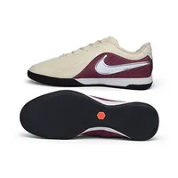 Chuteira Futsal Nike Tiempo React Gato IC Branco e Vermelho - imagem 7