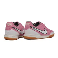 Chuteira Futsal Nike Tiempo Street Gato IC Rosa e Branco - imagem 3