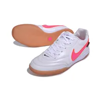 Chuteira Futsal Nike Tiempo Street Gato IC Branco e Rosa - imagem 6