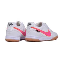 Chuteira Futsal Nike Tiempo Street Gato IC Branco e Rosa - imagem 5