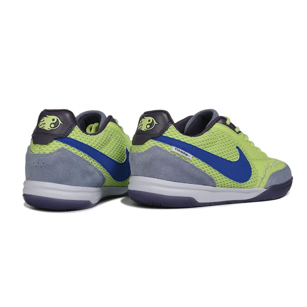 Chuteira Futsal Nike Tiempo Street Gato IC Verde e Azul