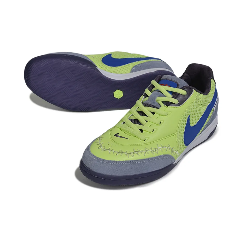 Chuteira Futsal Nike Tiempo Street Gato IC Verde e Azul
