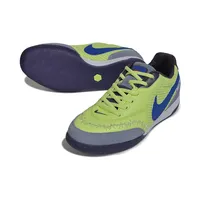 Chuteira Futsal Nike Tiempo Street Gato IC Verde e Azul - imagem 2